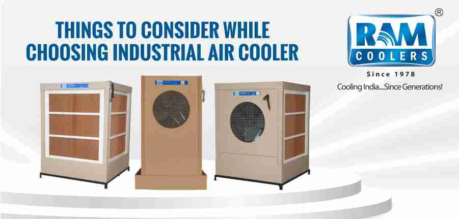 Industrial air cooler