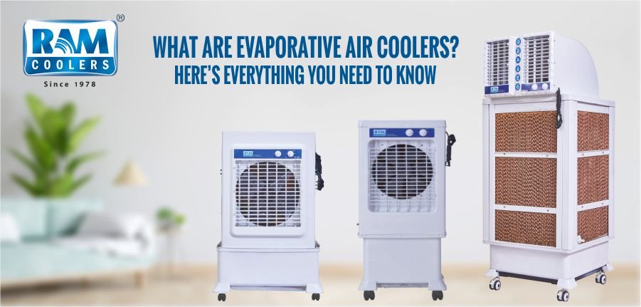 Evaporative air cooler