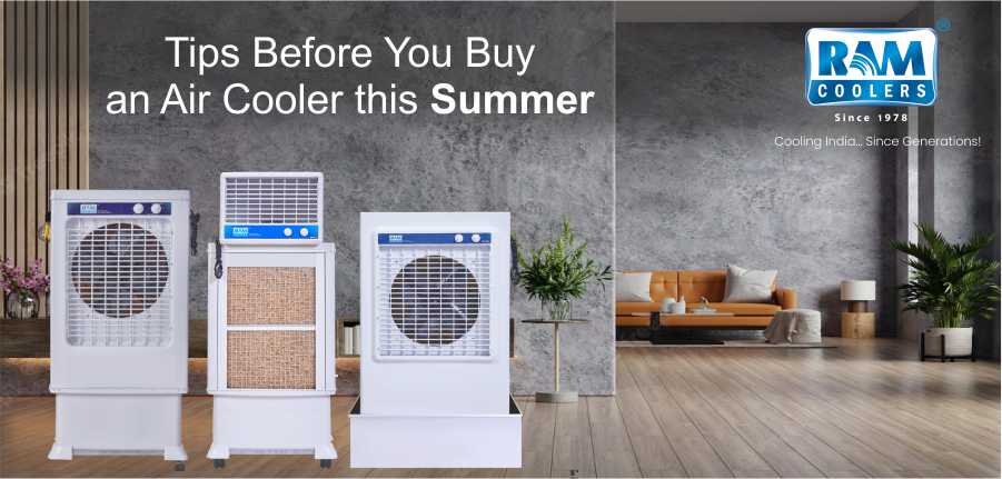 Tips before you buy an air cooler this summer
