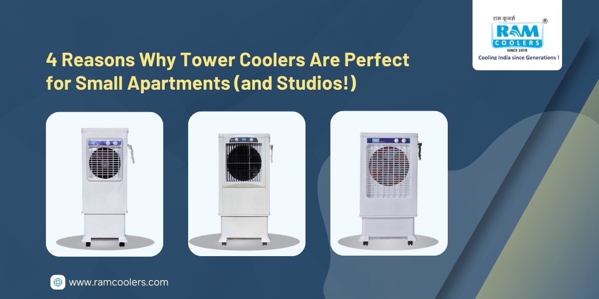 4 Reasons Why Tower Coolers Are Perfect for Small Apartments (and Studios!)
